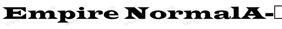 Empire NormalA字体转换